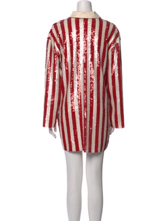 Pinko Striped Mini Dress