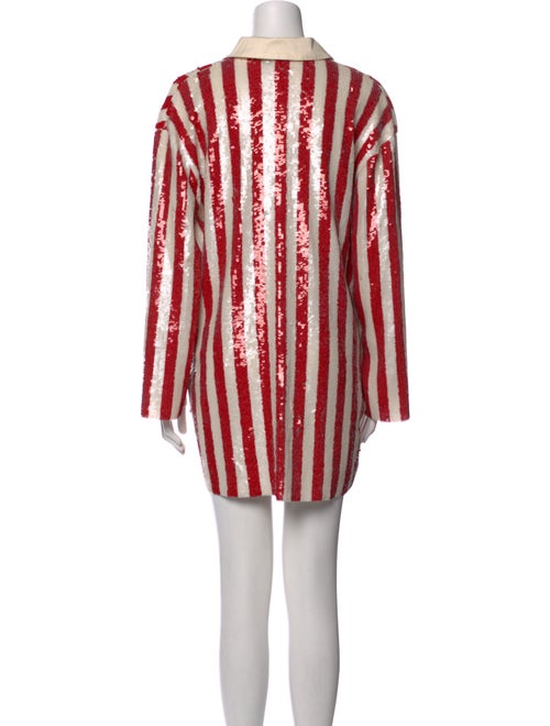 Pinko Striped Mini Dress