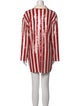Pinko Striped Mini Dress