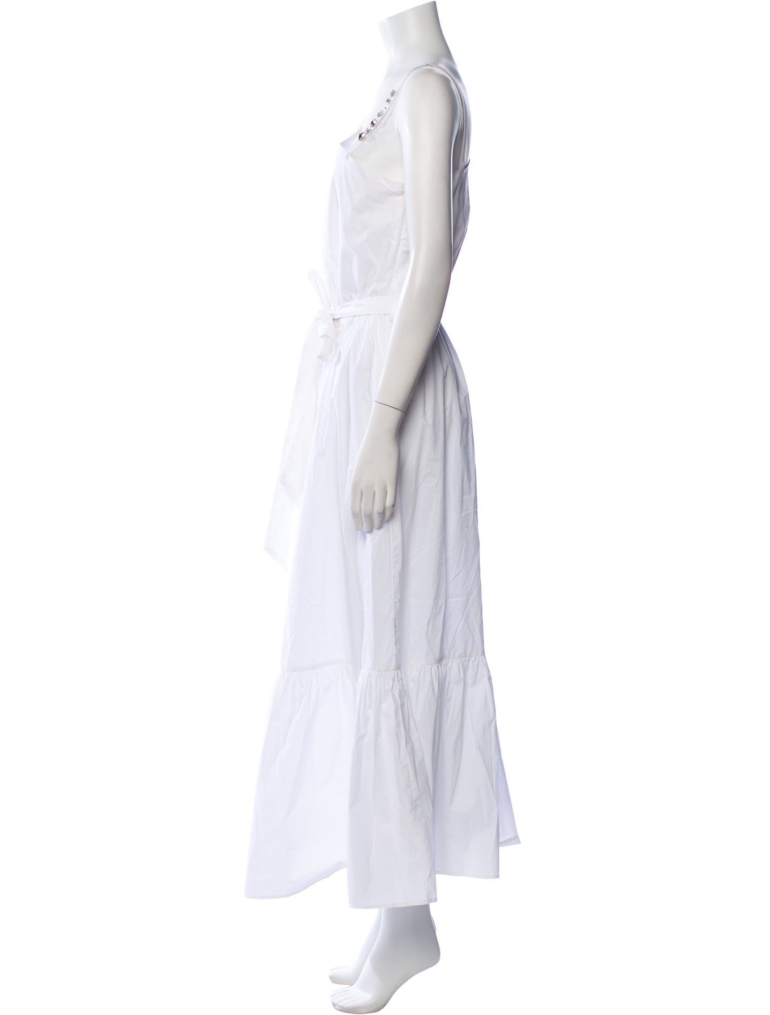 Pinko One-Shoulder Long Dress