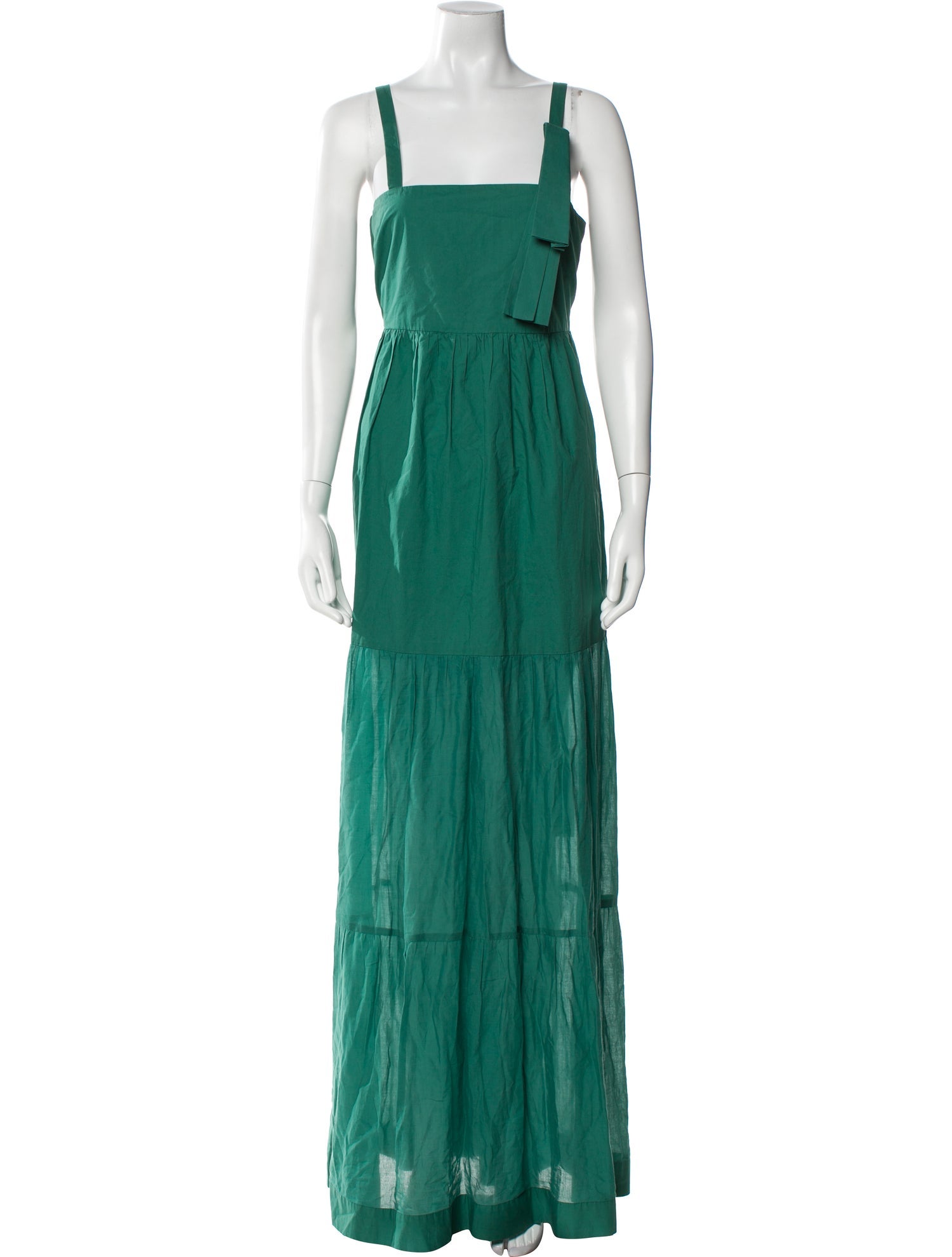 Pinko Square Neckline Long Dress