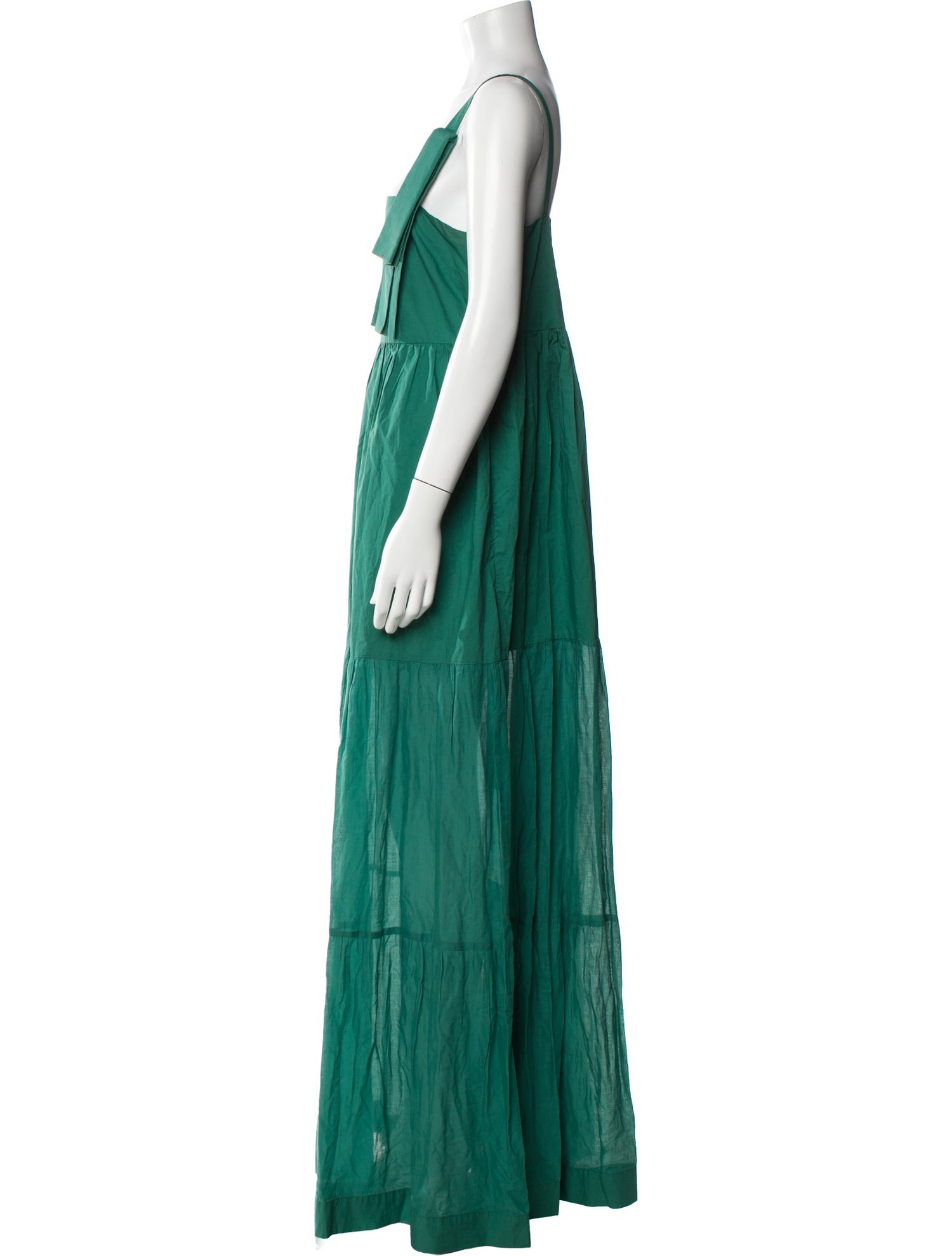 Pinko Square Neckline Long Dress