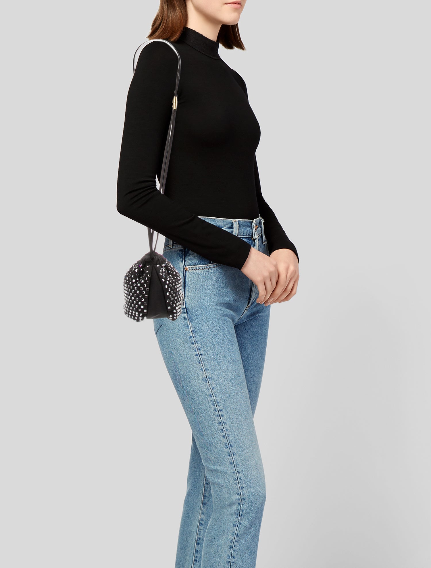 Pinko Nylon Crossbody Bag w/ Tags