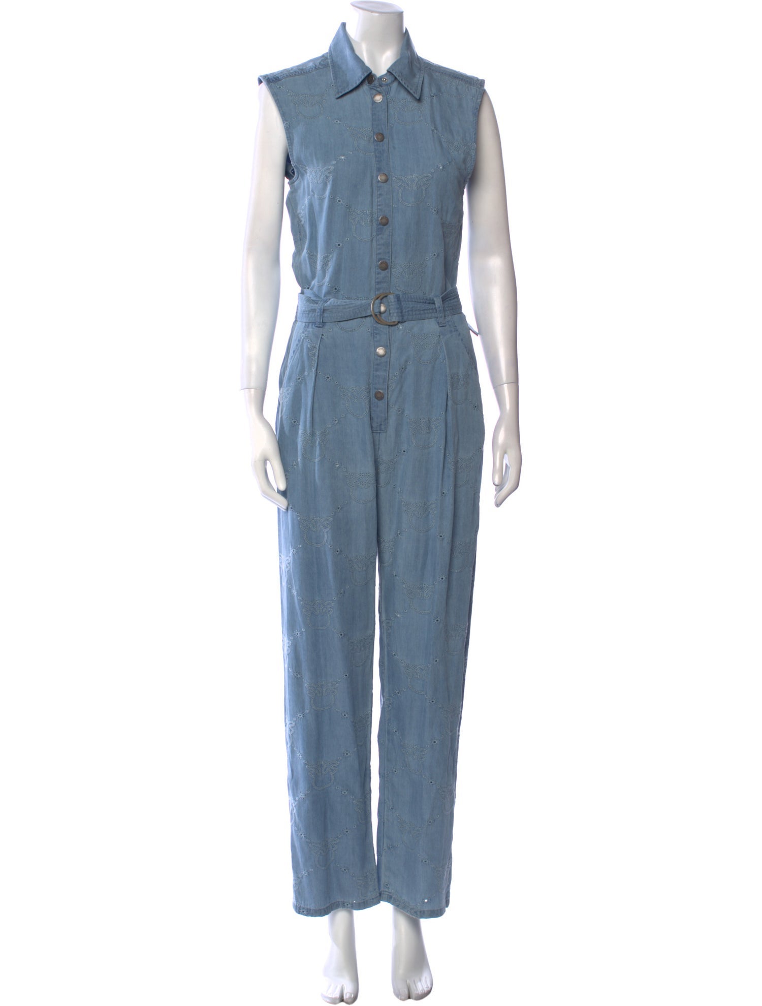 Pinko Crew Neck Jumpsuit
