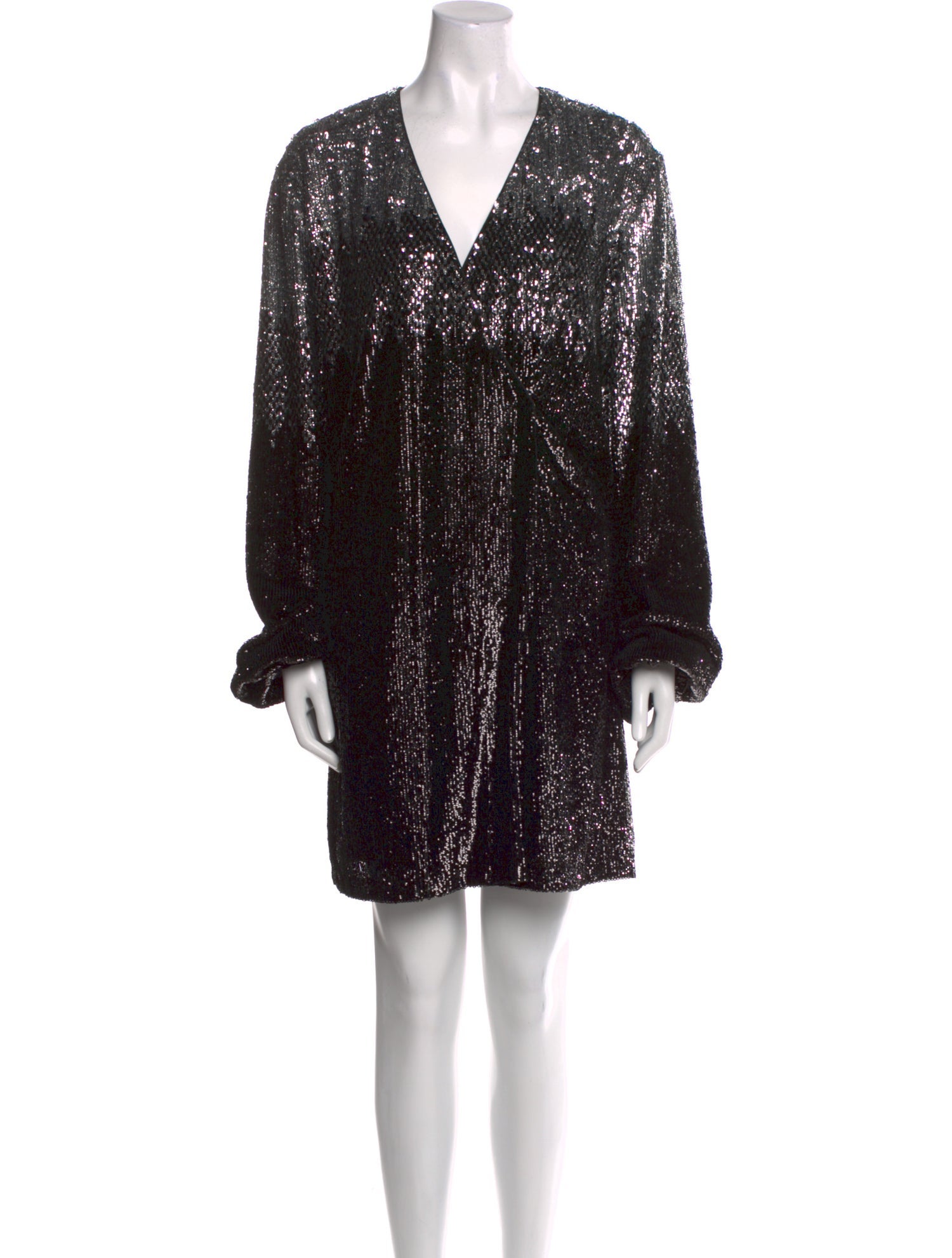 Pinko V-Neck Mini Dress