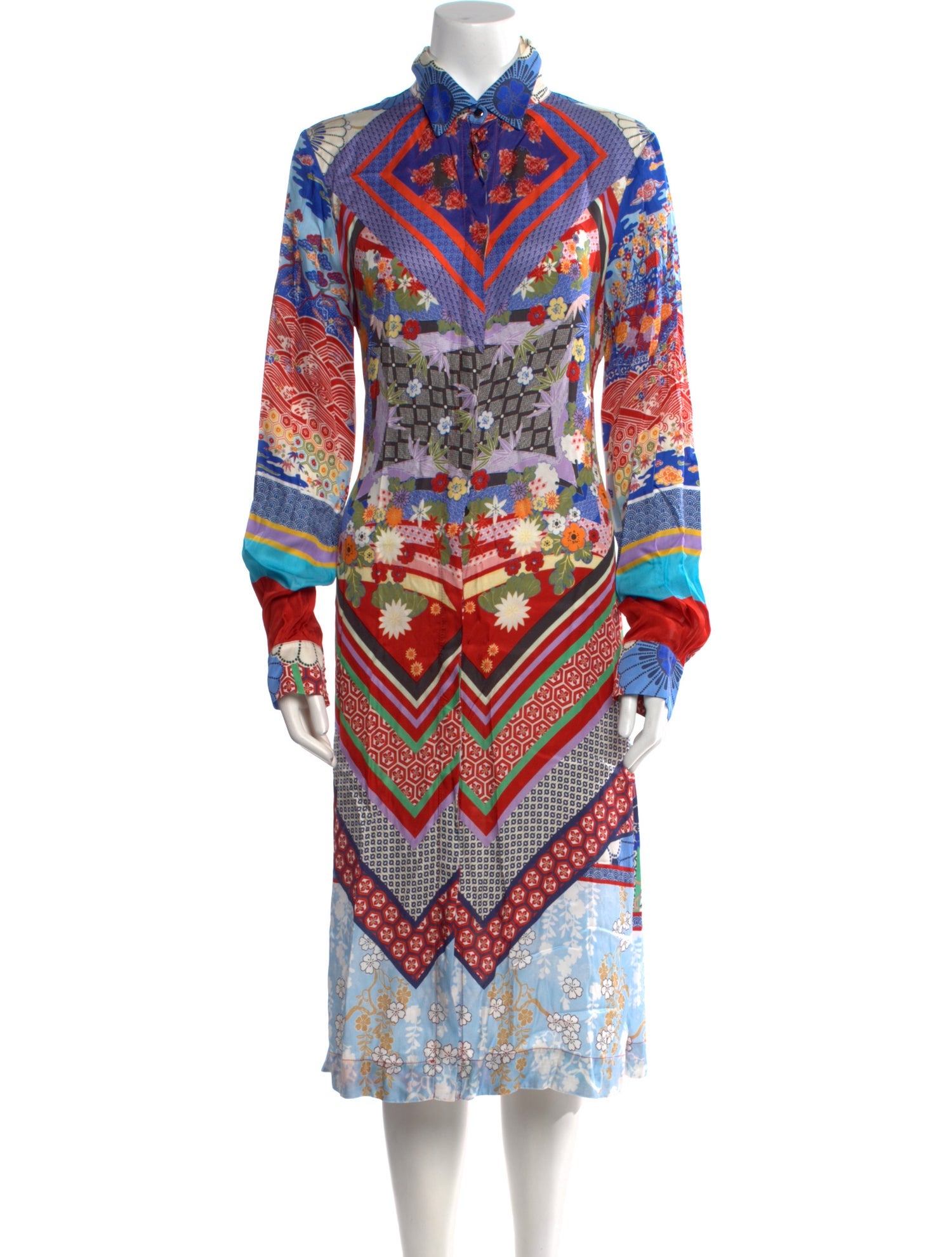 Pinko Printed Midi Length Dress