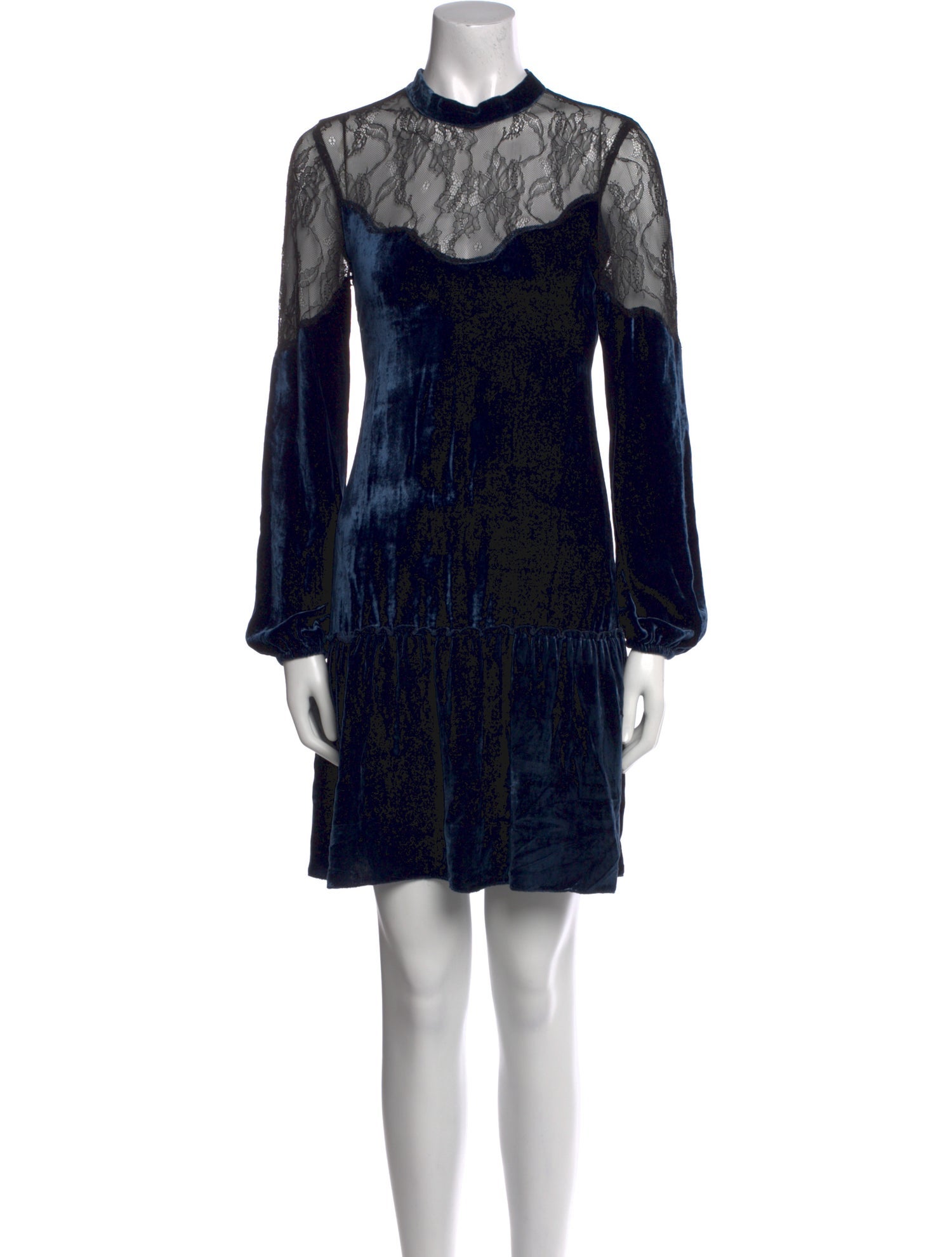 Pinko Crew Neck Mini Dress