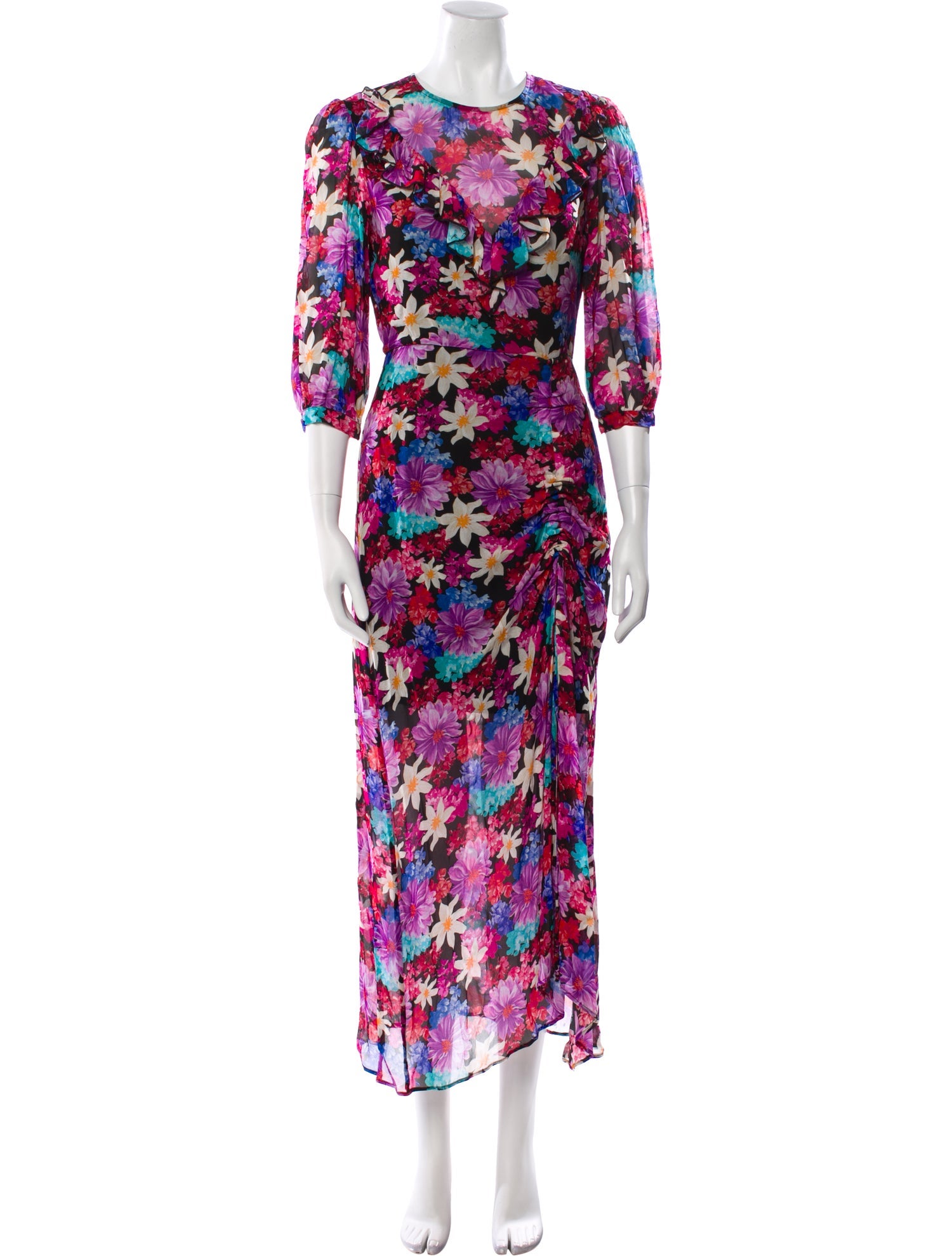 Pinko Floral Print Long Dress