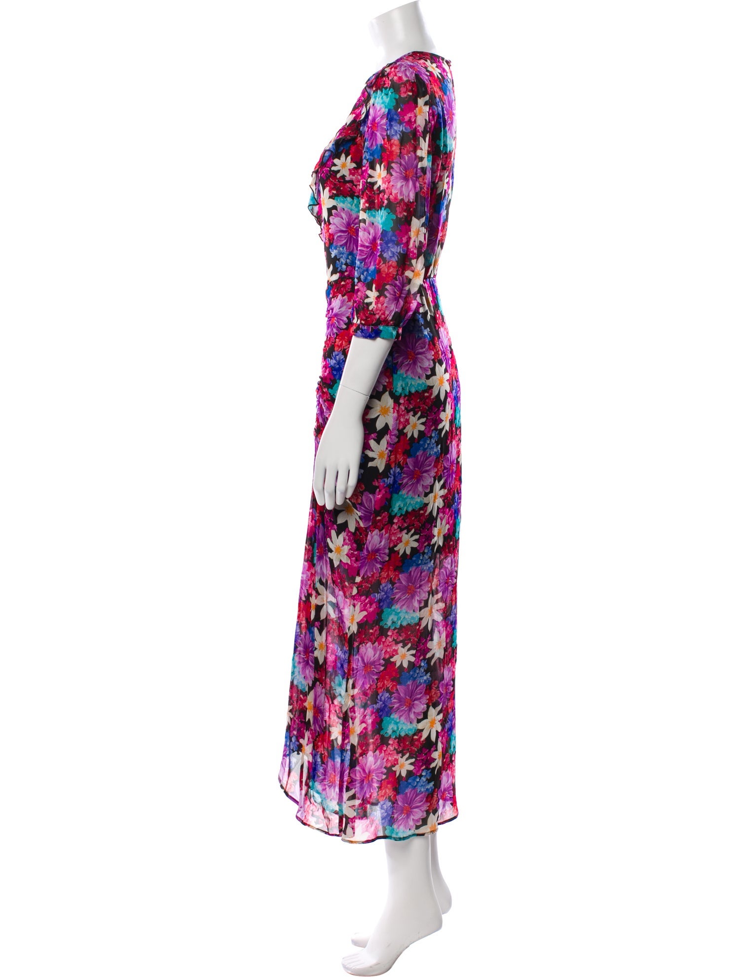 Pinko Floral Print Long Dress