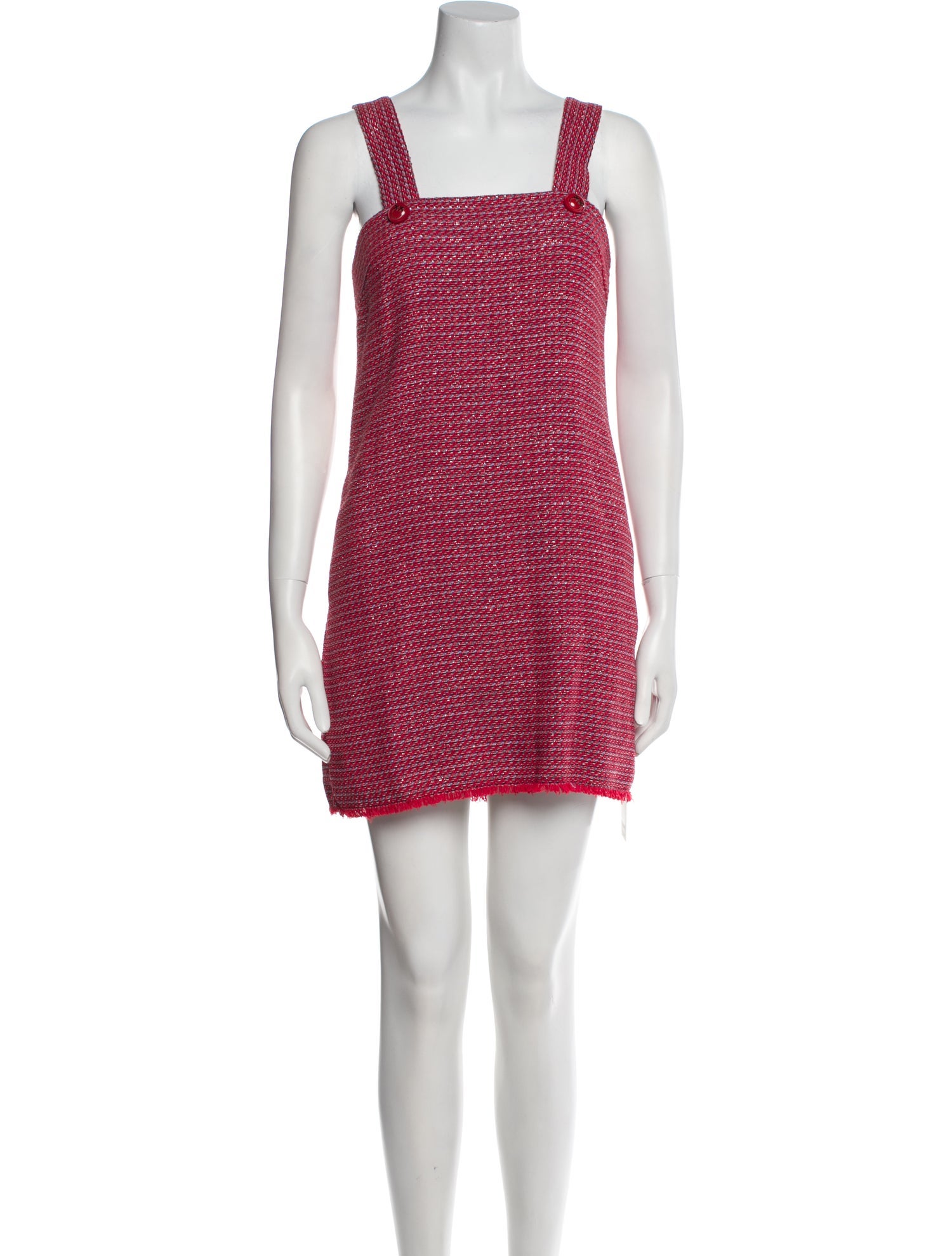 Pinko Square Neckline Mini Dress