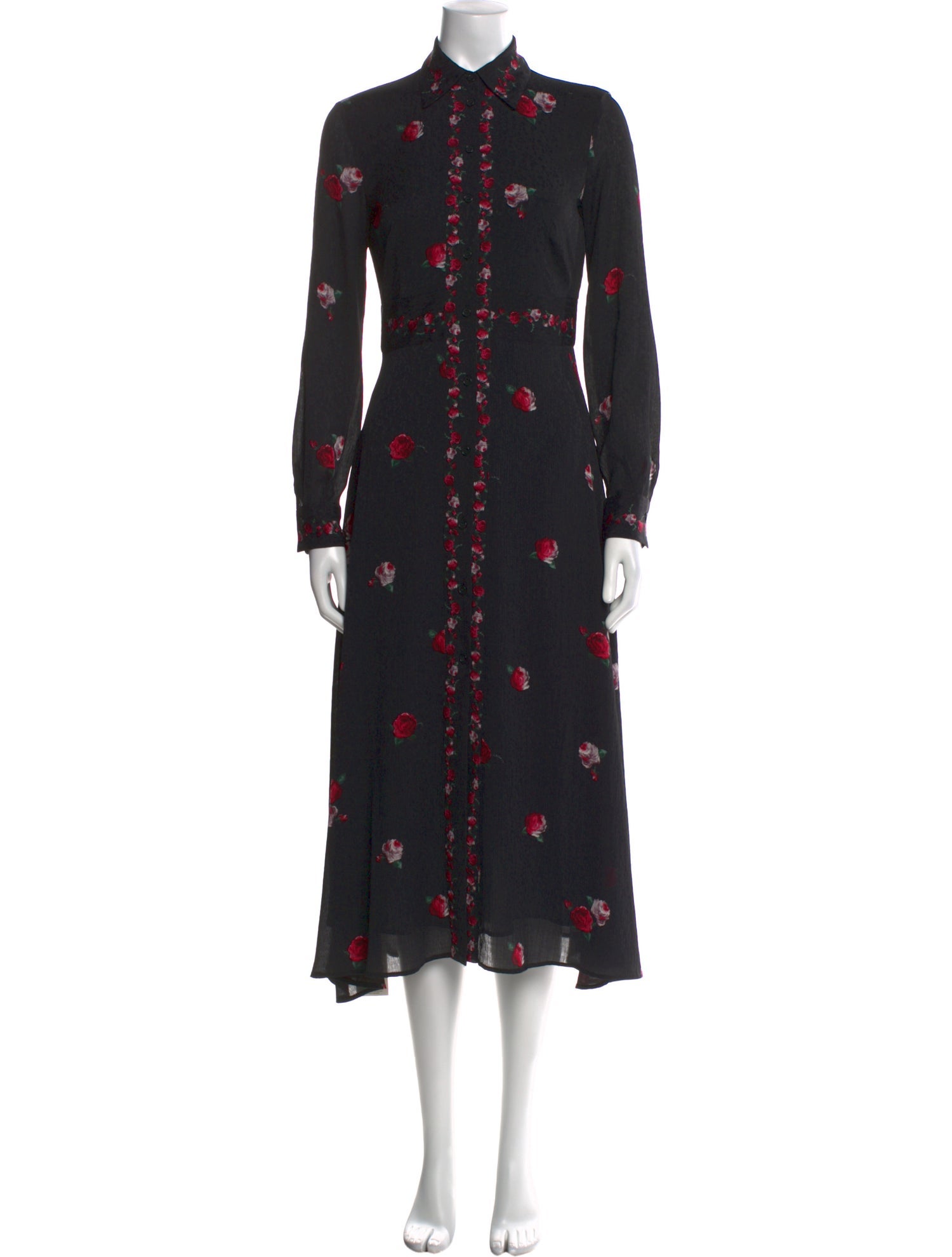 Pinko Floral Print Long Dress