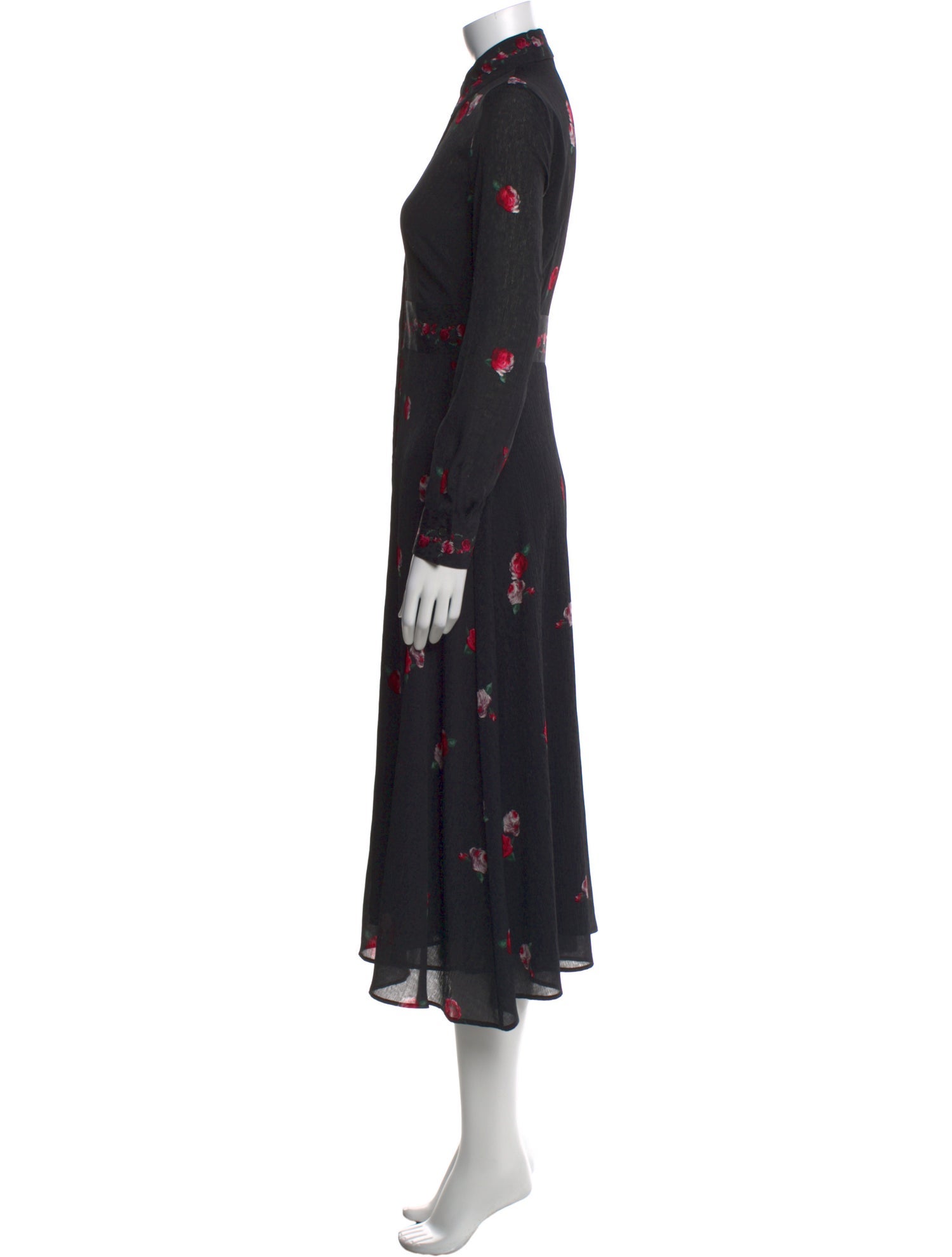 Pinko Floral Print Long Dress