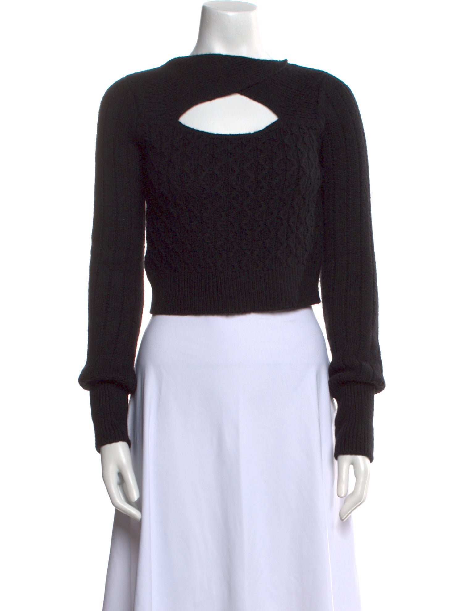 Pinko Wool Bateau Neckline Sweater