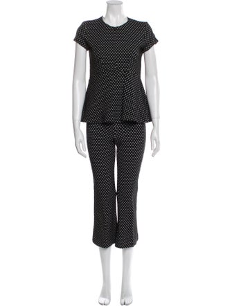 Pinko Polka Dot Print Pant Set