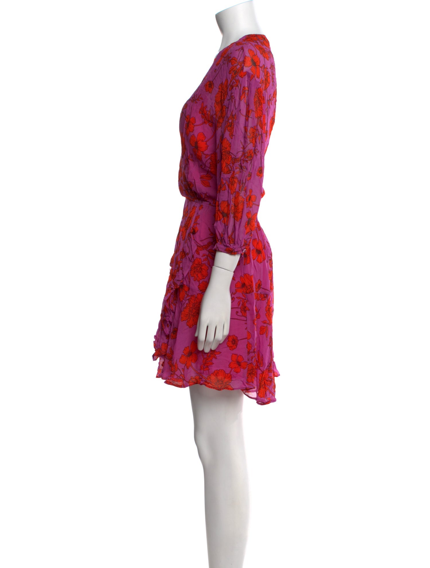 Pinko Floral Print Mini Dress