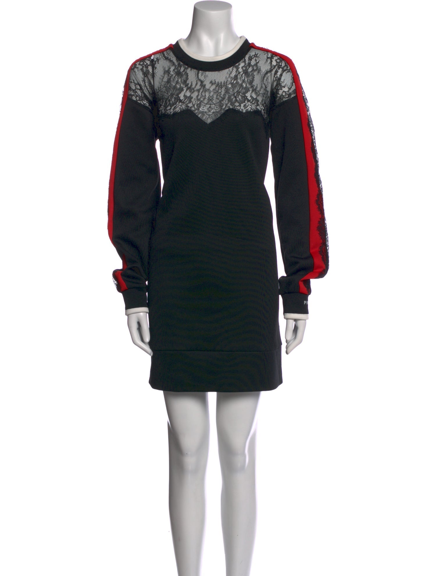 Pinko Crew Neck Mini Dress