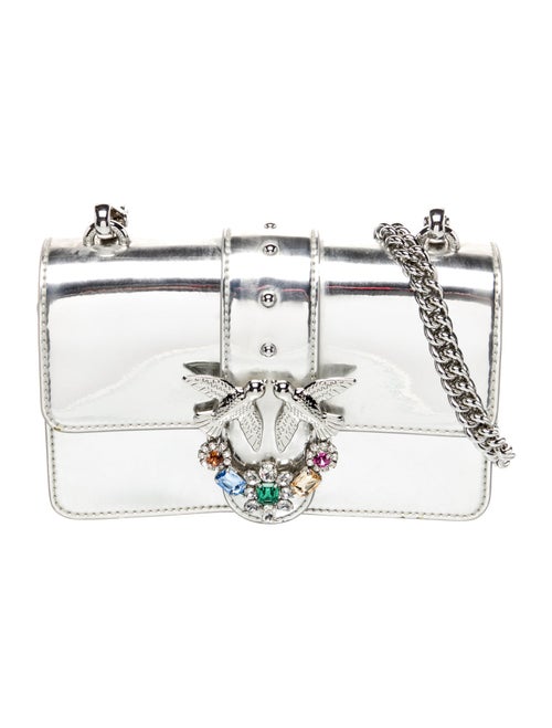 Pinko Patent Leather Minaudière