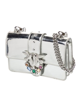 Pinko Patent Leather Minaudière