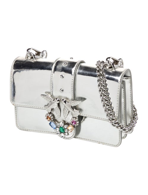 Pinko Patent Leather Minaudière