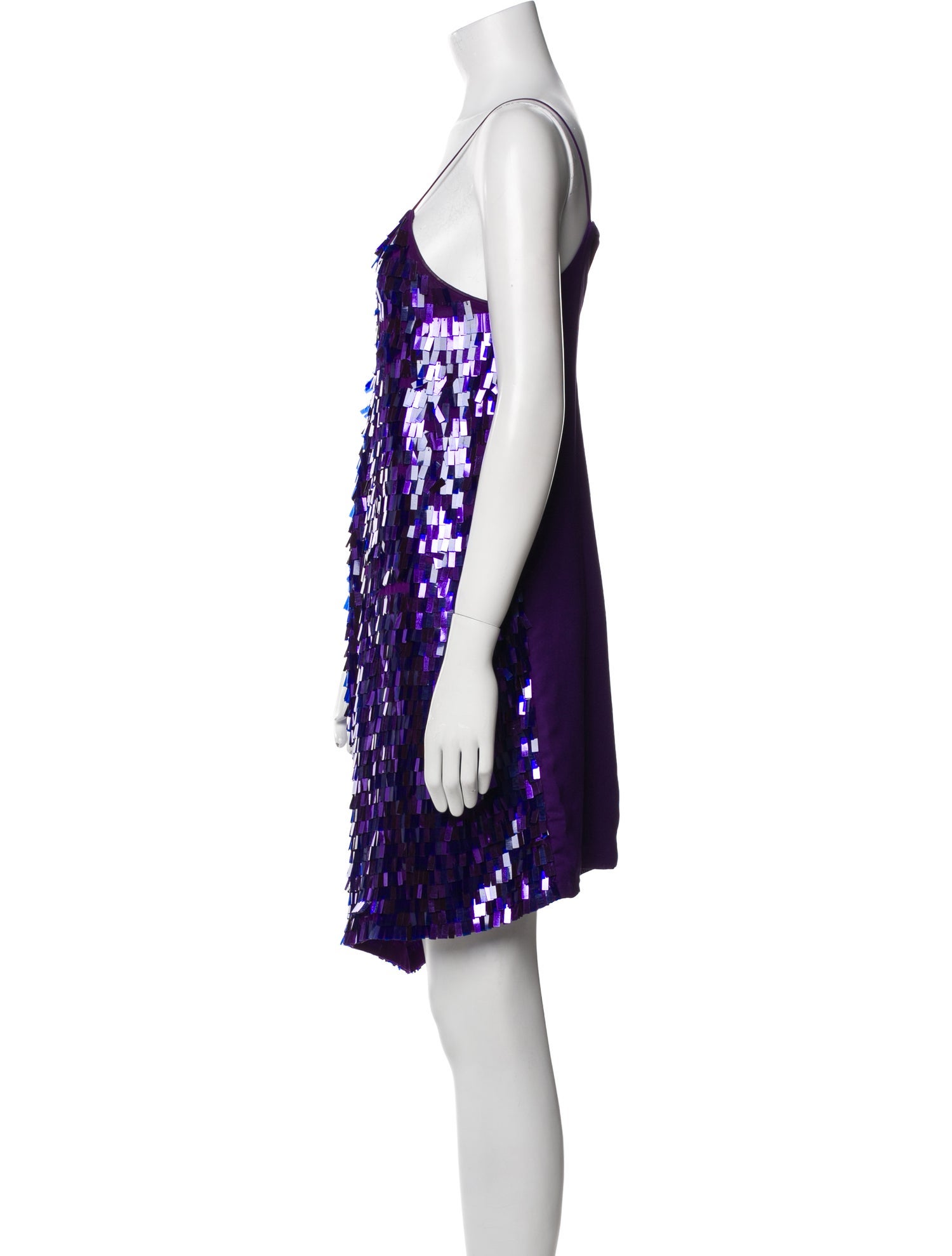 Pinko V-Neck Mini Dress