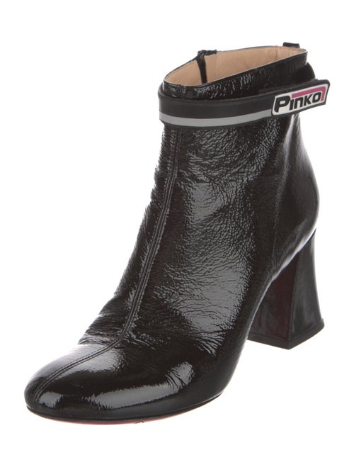 Pinko Patent Leather Boots