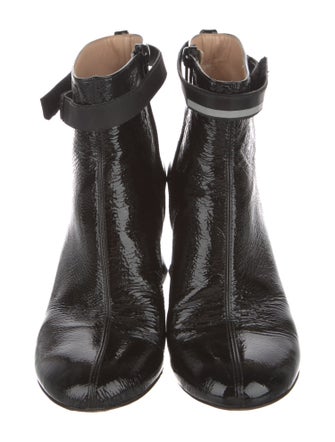 Pinko Patent Leather Boots