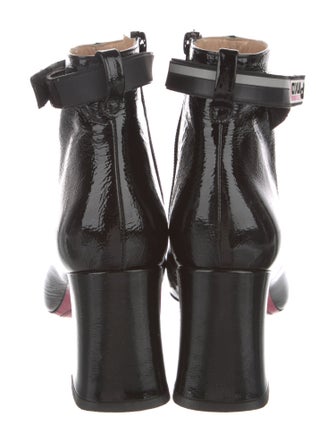 Pinko Patent Leather Boots