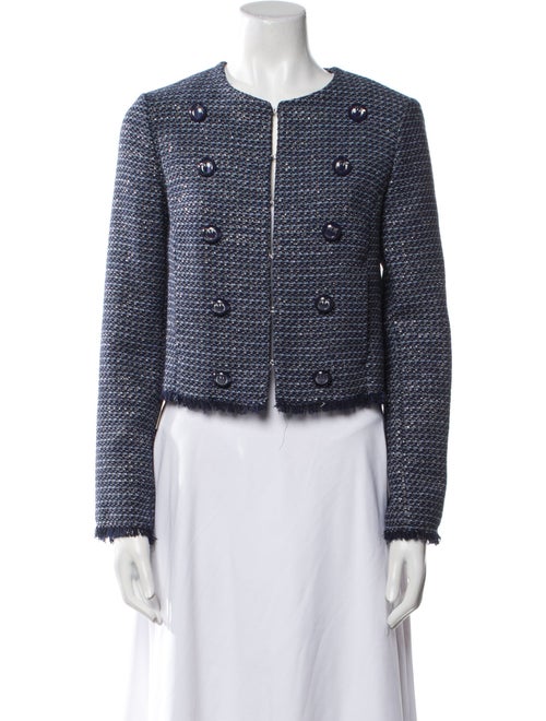 Pinko Tweed Pattern Evening Jacket
