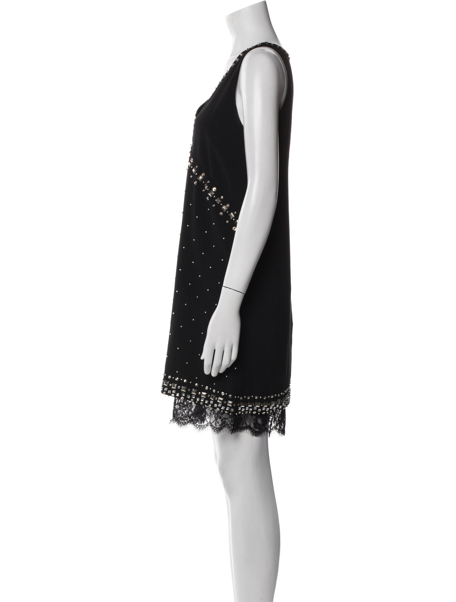 Pinko Square Neckline Mini Dress