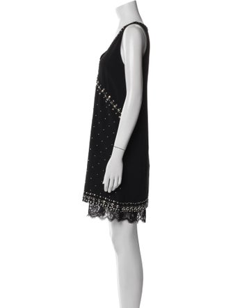 Pinko Square Neckline Mini Dress