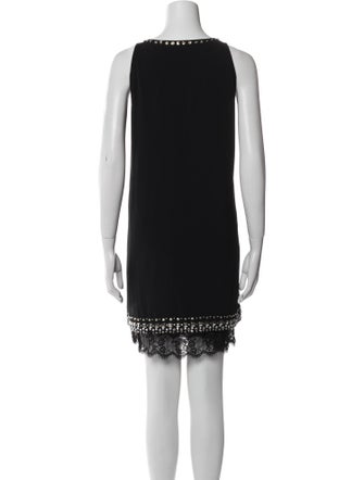 Pinko Square Neckline Mini Dress