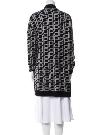 Pinko Printed V-Neck Sweater