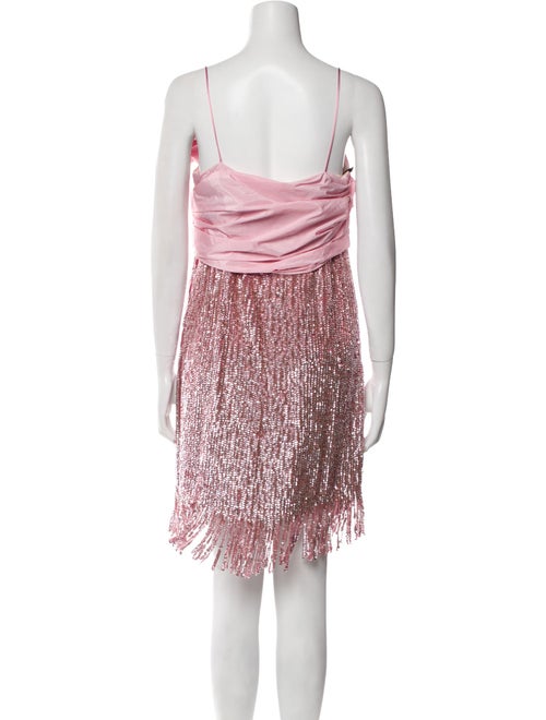 Pinko Square Neckline Mini Dress