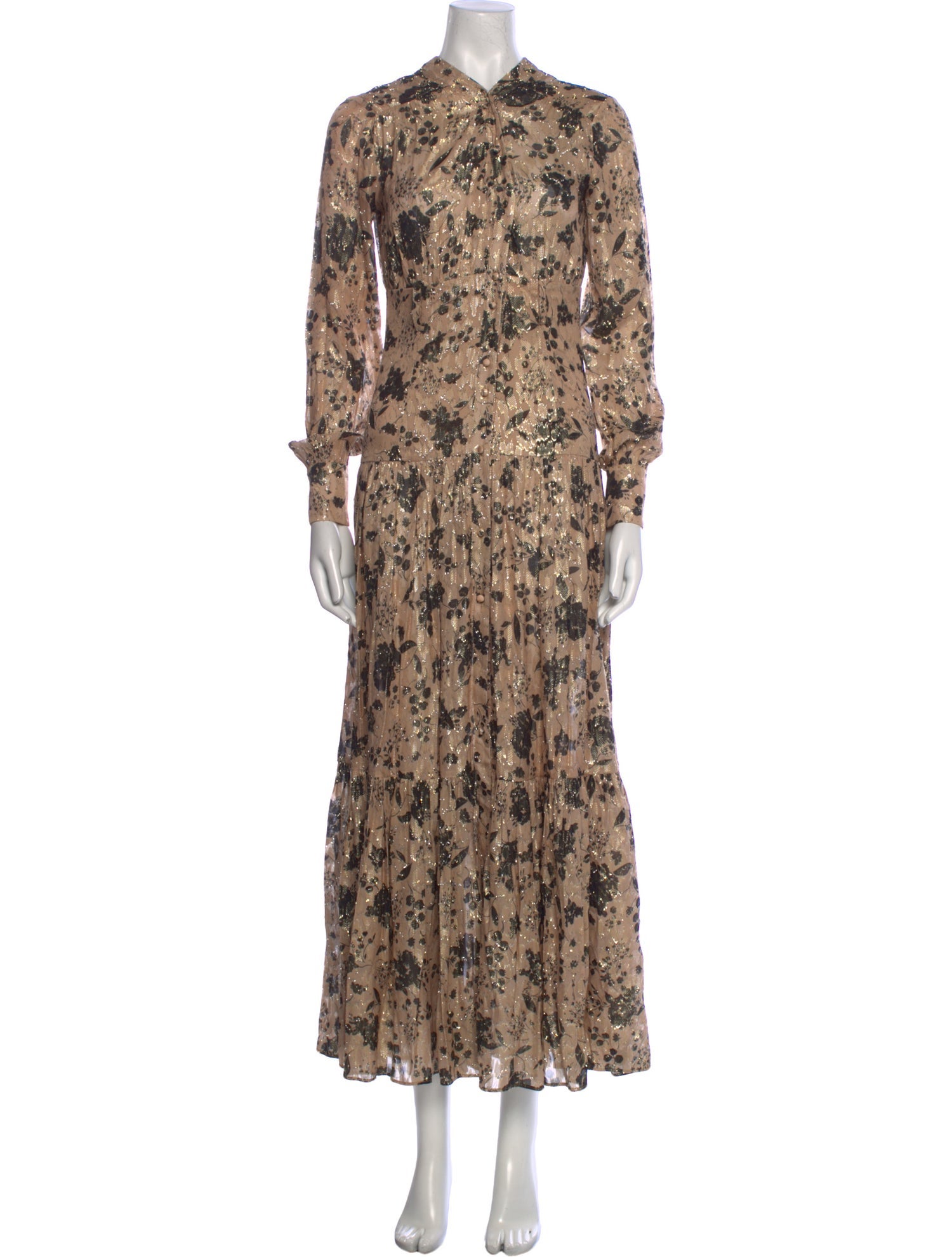 Pinko Floral Print Long Dress