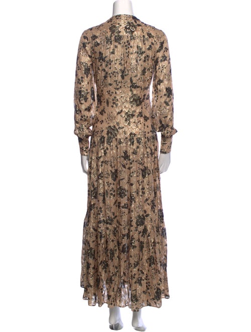 Pinko Floral Print Long Dress
