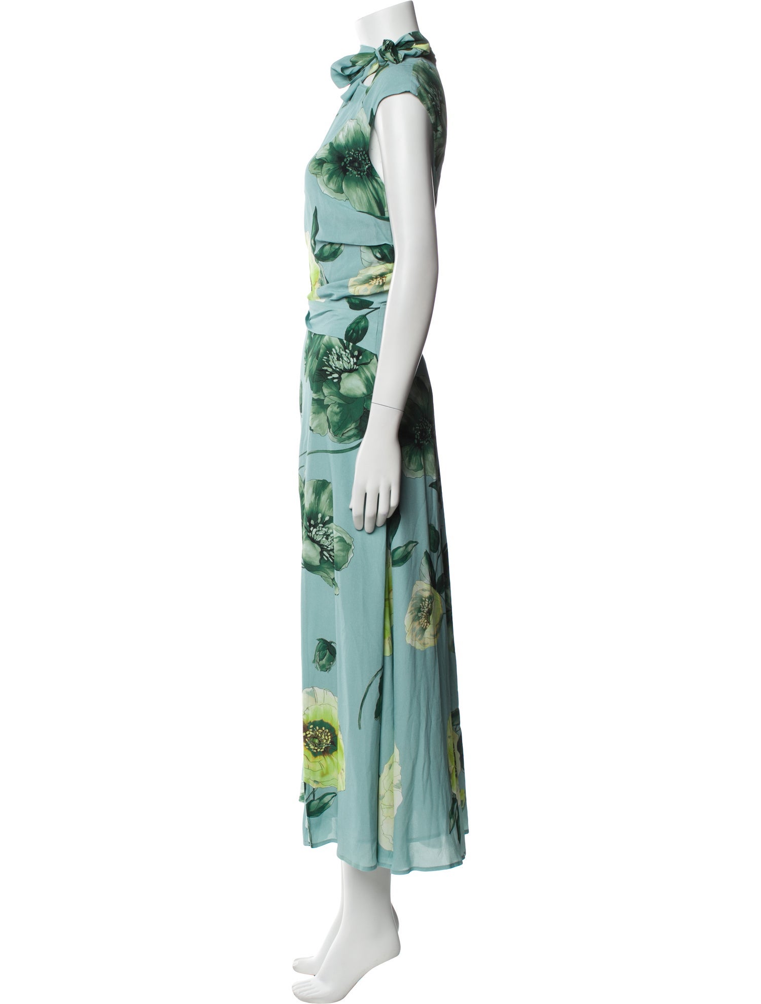 Pinko Floral Print Long Dress