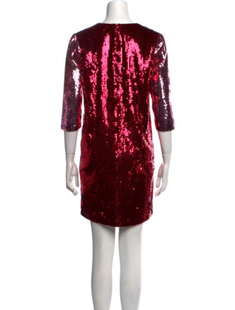 Pinko V-Neck Mini Dress