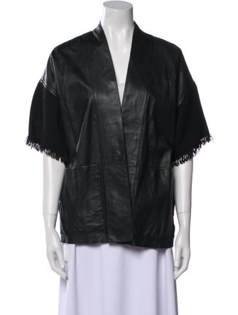 Pinko Lamb Leather Jacket