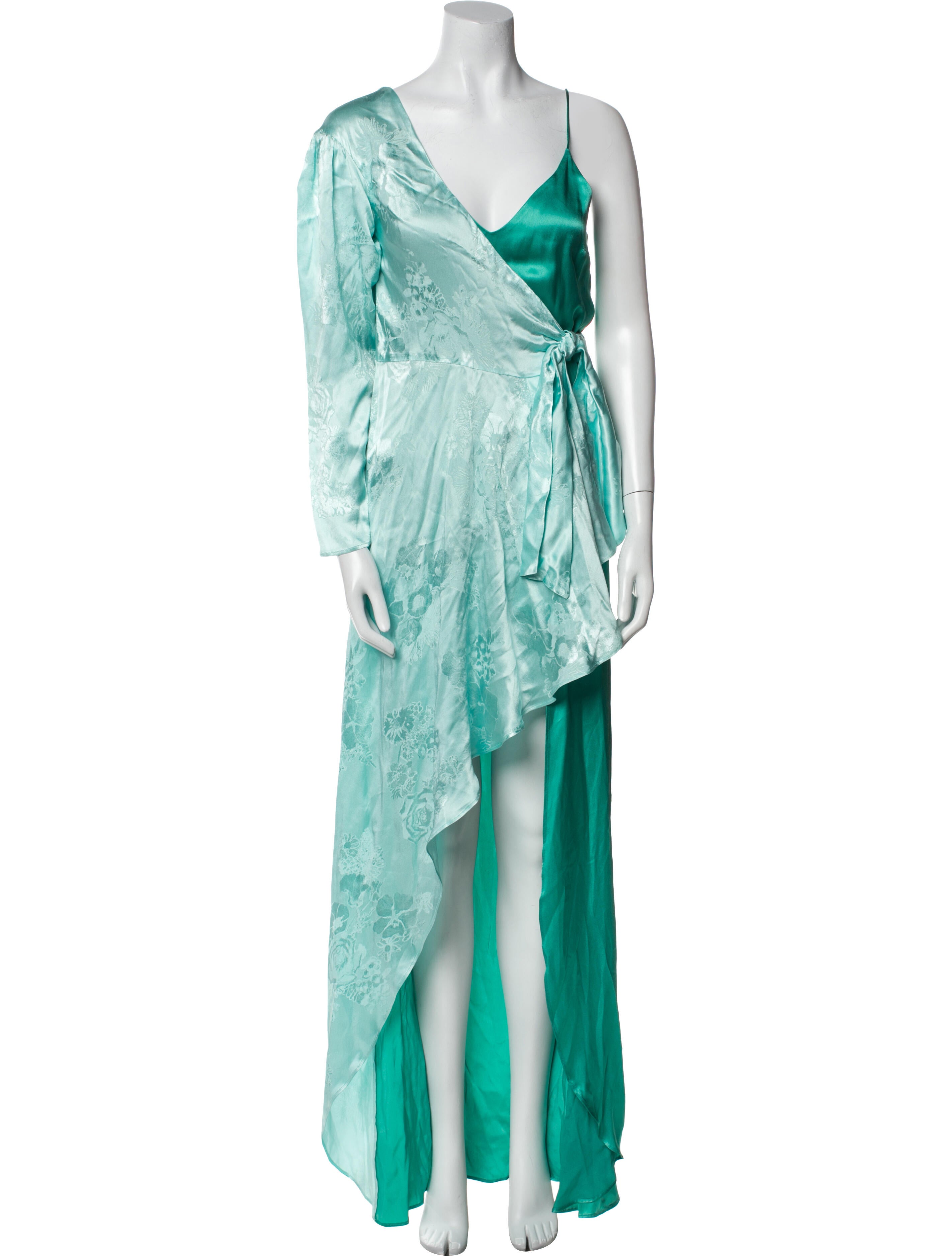 Pinko V-Neck Long Dress