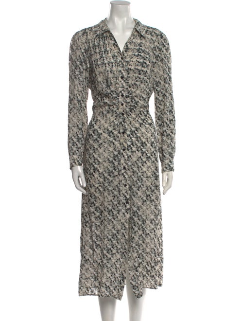 Pinko Printed Midi Length Dress