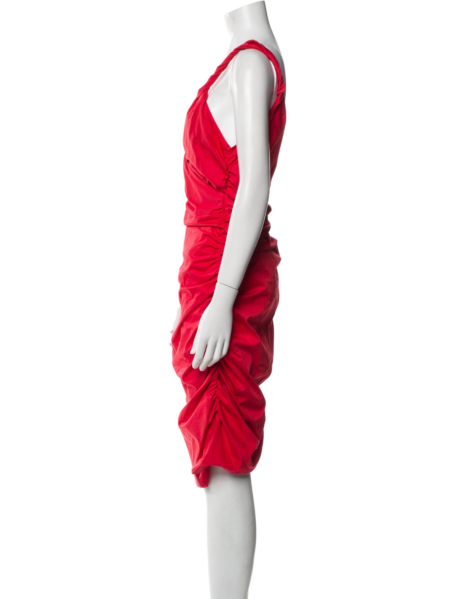 Pinko V-Neck Knee-Length Dress