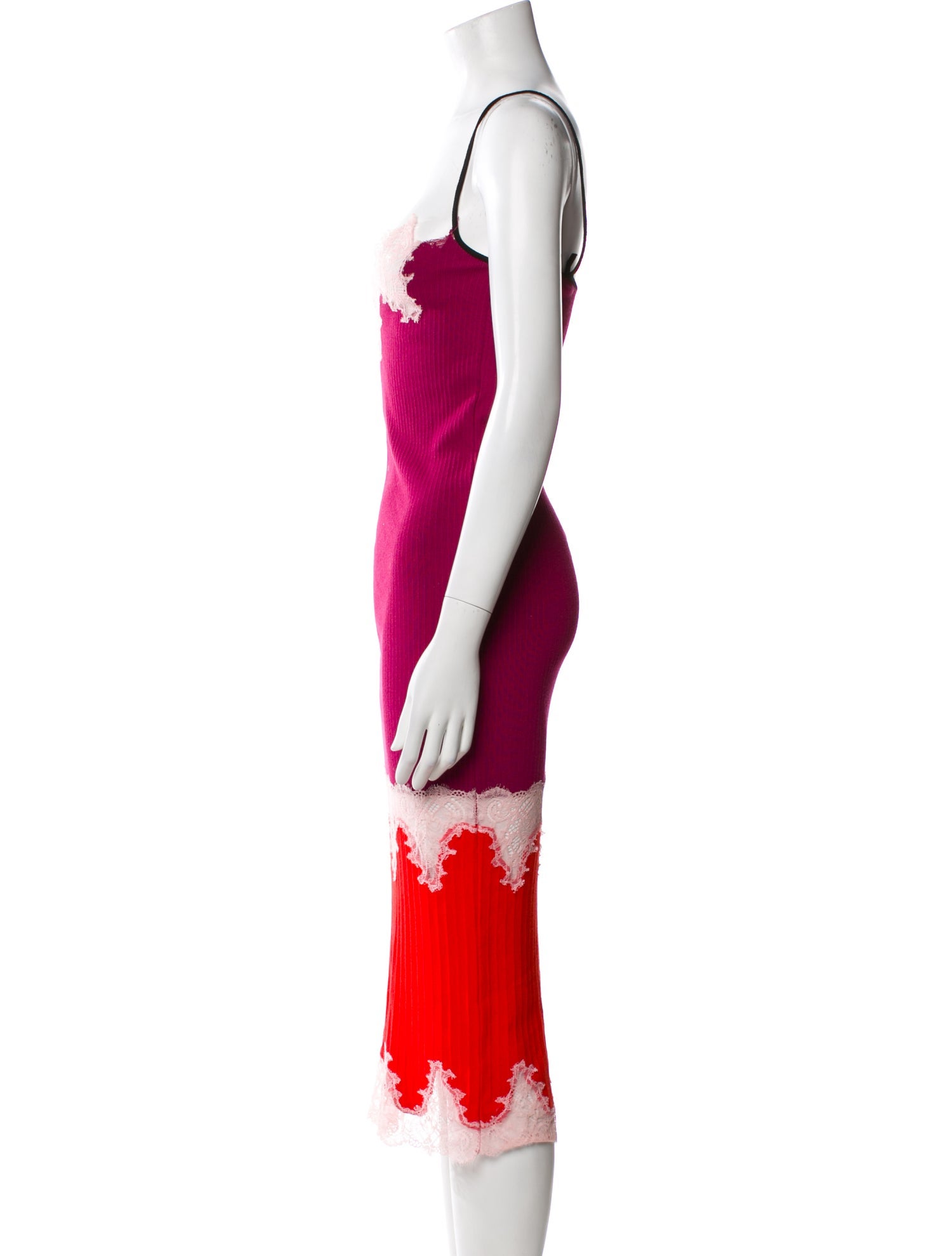 Pinko Lace Pattern Midi Length Dress