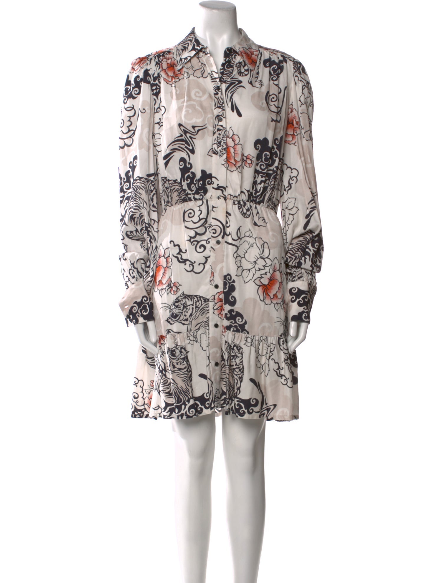 Pinko Printed Mini Dress