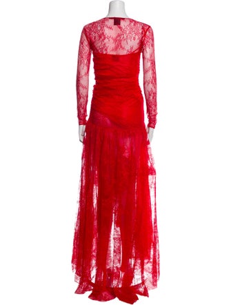 Pinko One-Shoulder Long Dress