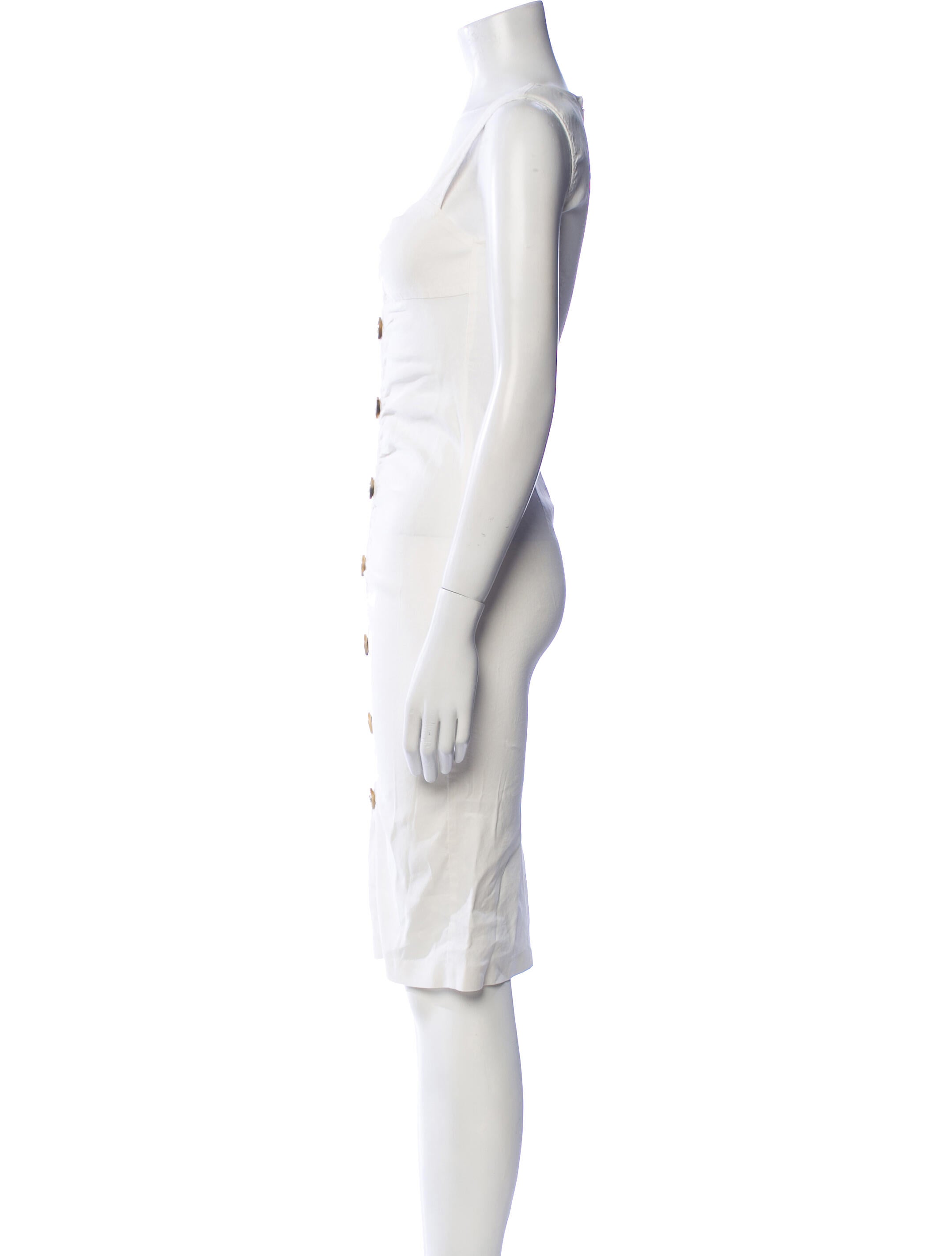 Pinko Linen Knee-Length Dress