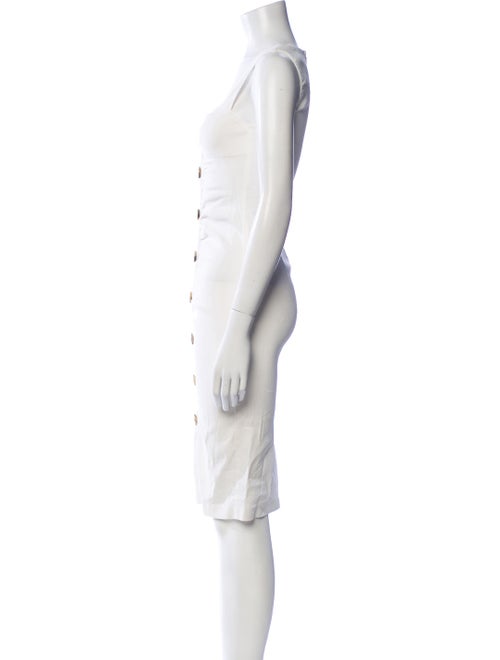 Pinko Linen Knee-Length Dress