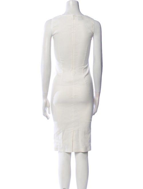 Pinko Linen Knee-Length Dress