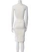 Pinko Linen Knee-Length Dress