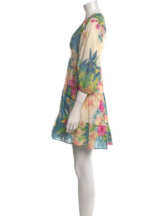 Pinko Floral Print Mini Dress