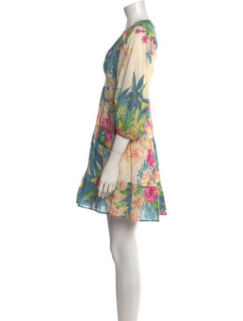 Pinko Floral Print Mini Dress